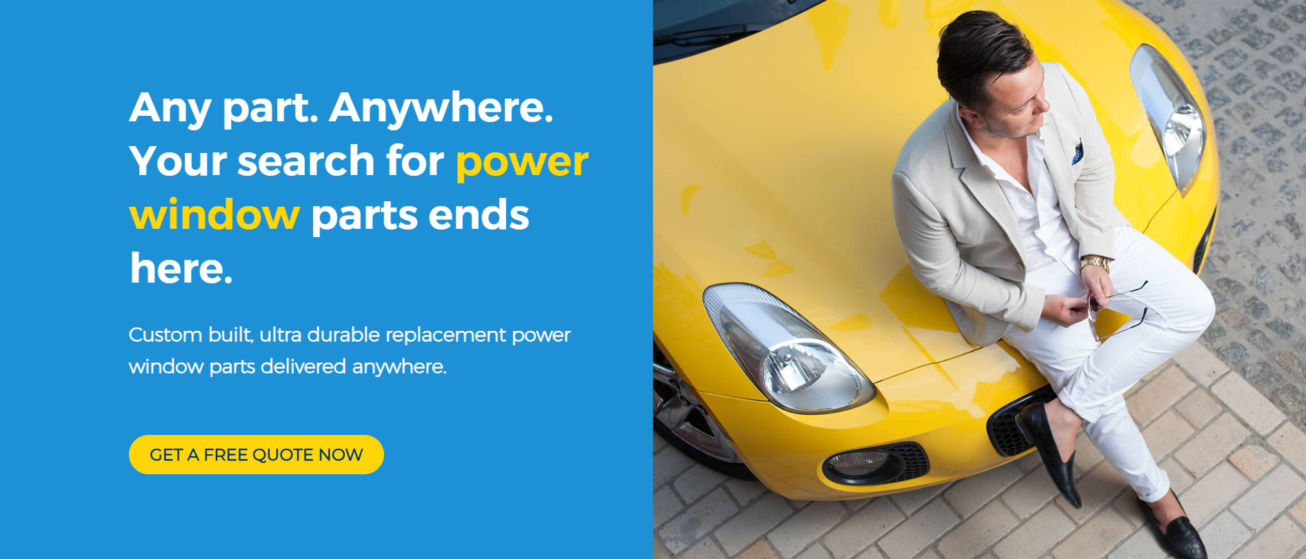 Window Regulator Rebuild & Return Services